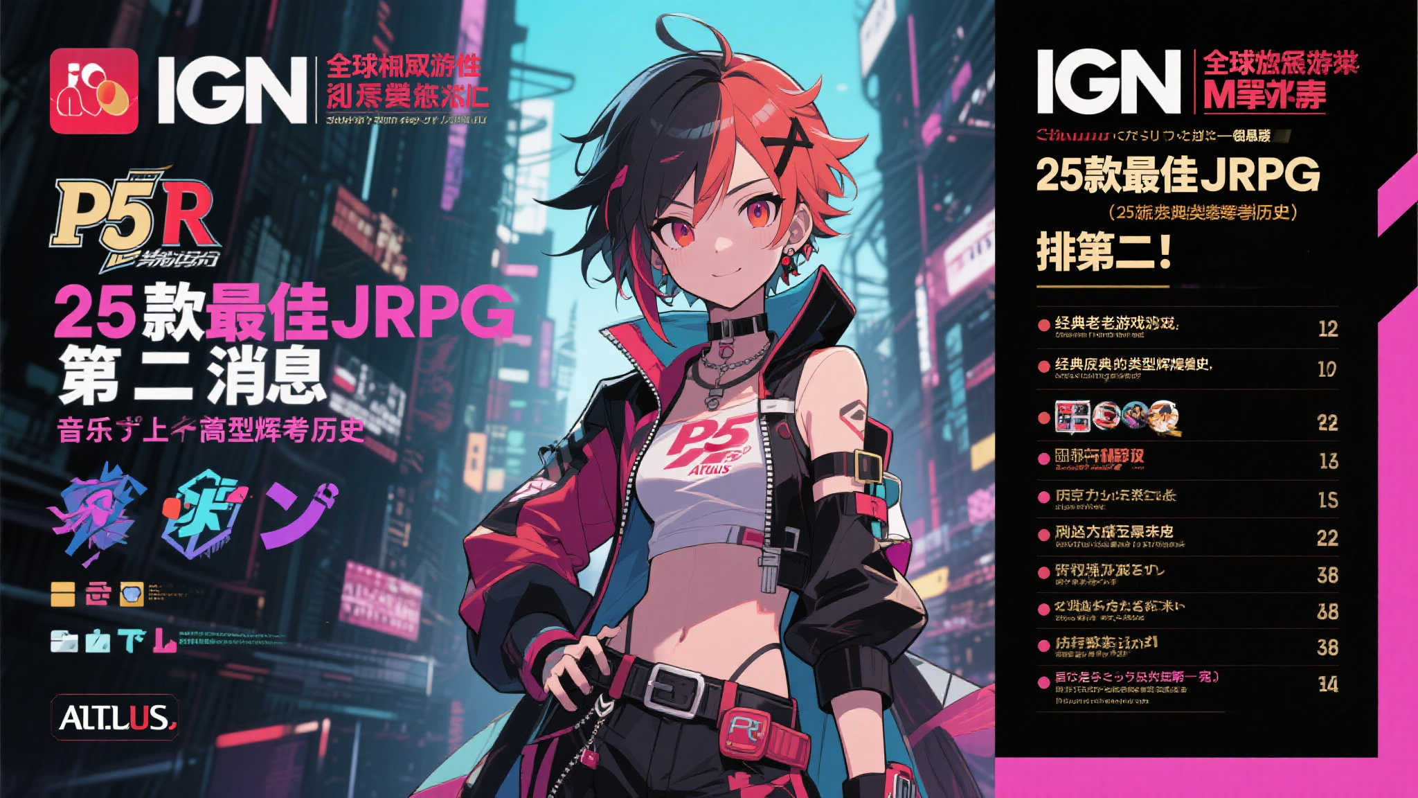 “IGN盘点25大JRPG佳作:P5R屈居亚军,冠军是谁?” IGN榜单的权威性与争议焦点
IGN作